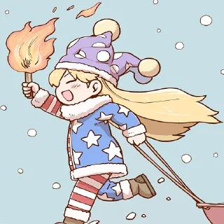 🇺🇸 emoji Poronegi touhou project Telegram sticker 7 of 51