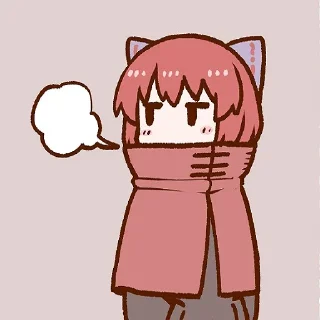 😐 emoji Poronegi touhou project Telegram sticker 16 of 51