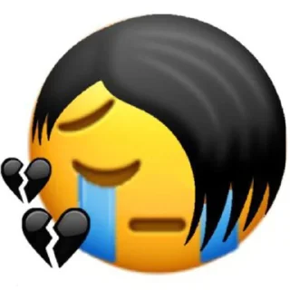 😭 emoji Emoji's mood's Telegram sticker 11 of 51