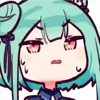 😣 emoji Nana Telegram sticker 14 of 120