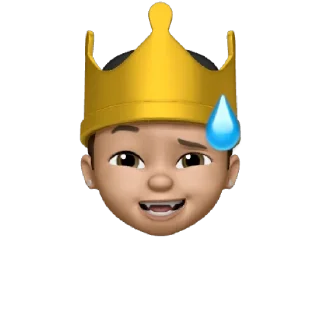 😅 emoji King Baby Luca Telegram sticker 16 of 38