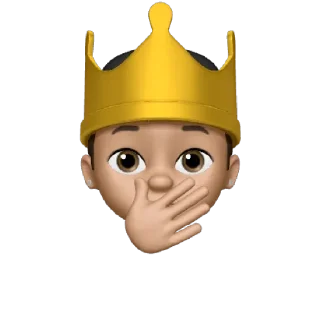 🤭 emoji King Baby Luca Telegram sticker 23 of 38