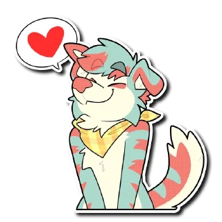 ❤️ emoji Apollo Telegram sticker 13 of 16