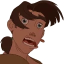 😨 emoji Treasure Planet Telegram sticker 15 of 71
