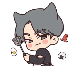 🍳 emoji Cute Boy • @xxyuji Telegram sticker 13 of 80