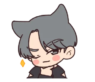 😉 emoji Cute Boy • @xxyuji Telegram sticker 12 of 80