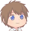 Sticker from Ohayo face~~~ @Denki