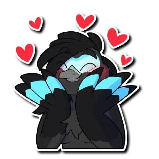❤️ emoji Ash Telegram sticker 18 of 26
