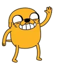 👋 emoji Jake Telegram sticker 5 of 20
