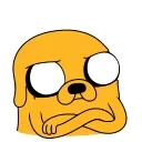 😶 emoji Jake Telegram sticker 11 of 20