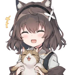 😸 emoji フィオちゃん Telegram sticker 23 of 50