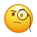 🧐 emoji Animated Emoji Telegram sticker 14 of 599