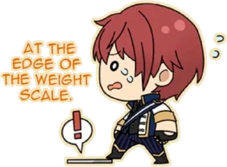 😰 emoji ENSEMBLE STARS 4 Telegram sticker 20 of 120