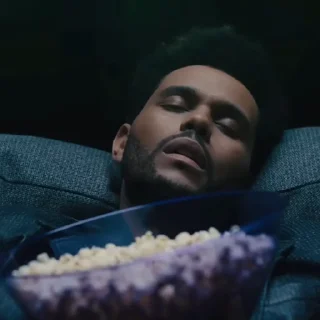 😴 emoji The Weeknd Telegram sticker 14 of 31