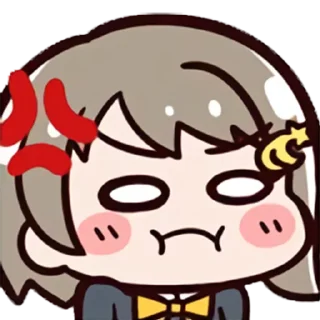 😠 emoji Nijigasaki Telegram sticker 5 of 12
