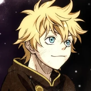 😊 emoji Black Clover Telegram sticker 24 of 27