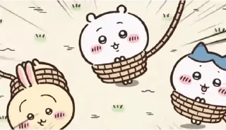 😊 emoji Chiikawa 哥布林 Telegram sticker 7 of 20