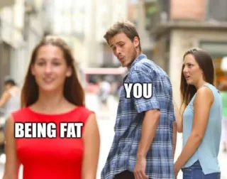 👩 emoji You’re Fat Telegram sticker 20 of 46