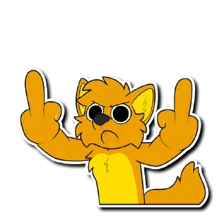 🖕 emoji Carrot Telegram sticker 20 of 116