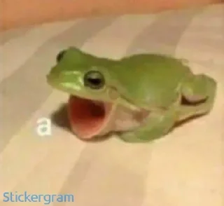 🐸 emoji » 🐾 🐾αβʀɑɧɑო_ĸυɴ🐾 🐾| @Samu_Traker Telegram sticker 12 of 120