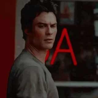 🩸 emoji Damon Salvatore  @SlimShady4848 Telegram sticker 17 of 50