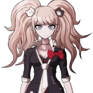 😶 emoji Junko Enoshima 3 Telegram sticker 8 of 22
