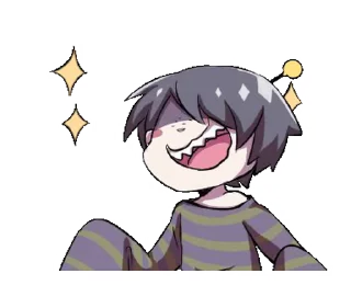 🖤 emoji Laughing Stamp • @xxyuji Telegram sticker 23 of 24