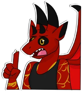 😮 emoji ALUCARD! Telegram sticker 19 of 31