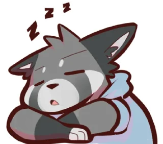 😴 emoji Tohfu Commissions Telegram sticker 14 of 120