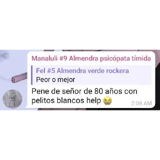 👍 emoji Bullying №2 de papita Telegram sticker 24 of 120