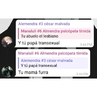 👍 emoji Bullying №3 de papita Telegram sticker 23 of 72