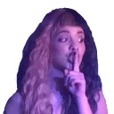 🤐 emoji Melanie Martinez Telegram sticker 13 of 35