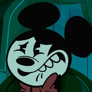 😬 emoji Mickey Mouse Shorts Telegram sticker 7 of 48