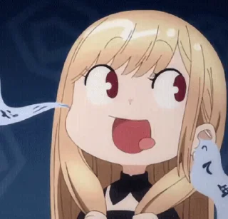 😜 emoji My dress-up darling I - @oneesanstickers Telegram sticker 18 of 50
