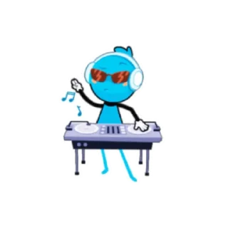 🎛 emoji DJ Doodles Telegram sticker 23 of 28
