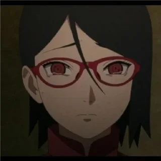 🥺 emoji Sarada Uchiha ❤️ (@To_tipo_uchiha_sasuke) Telegram sticker 14 of 63