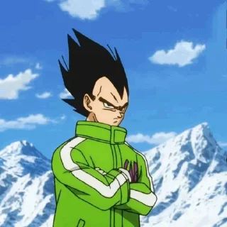 ⚡️ emoji Vegeta(Zeus) Telegram sticker 13 of 30
