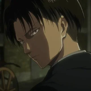 🕰 emoji Levi Ackerman Telegram sticker 20 of 120