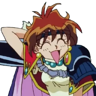 Sticker from Slayers