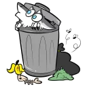 🗑 emoji SolFur Husky Telegram sticker 23 of 43