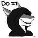 😎 emoji SolFur Husky Telegram sticker 11 of 43