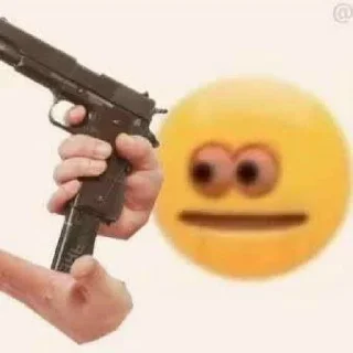 🔫 emoji Bola amarilla Telegram sticker 15 of 120