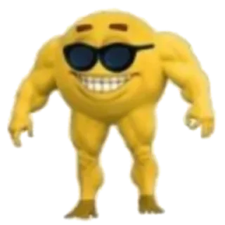 💪 emoji Bola Amarilla Telegram sticker 6 of 55