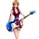 🎸 emoji Mihawk Telegram sticker 20 of 45