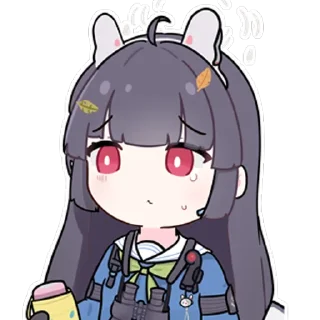 🐰 emoji ba圆圆 by bilibili@dada008 Telegram sticker 6 of 16