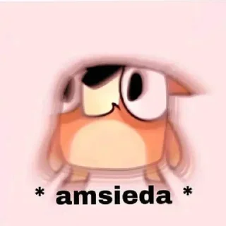 😰 emoji Bluey Telegram sticker 11 of 59