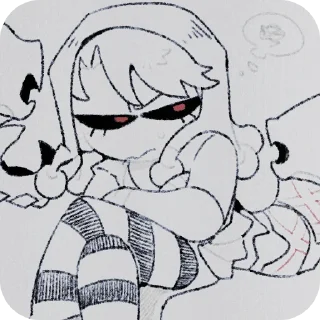 👍 emoji ᘡ˖ ⁺𝖱𝗂𝗌𝗈𝗍𝗍𝗈 𝖭𝖾𝗋𝗈. :: @CBEPX_3A Telegram sticker 11 of 60
