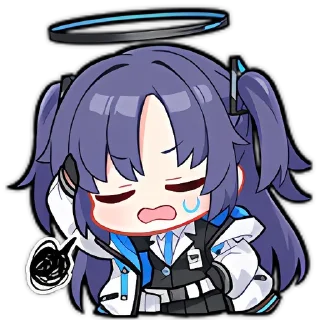 Sticker from 蔚蓝档案 | @SC_StickerLab