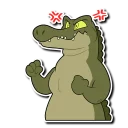 Sticker from Saltwater Crocodile