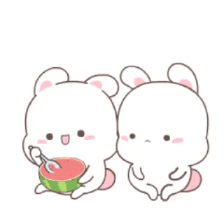 🍉 emoji ℒ𝓊፝֟፝֟𝓃𝒶 ᝰ.ᐟ 🩵 @nandinhaaa7 Telegram sticker 15 of 50